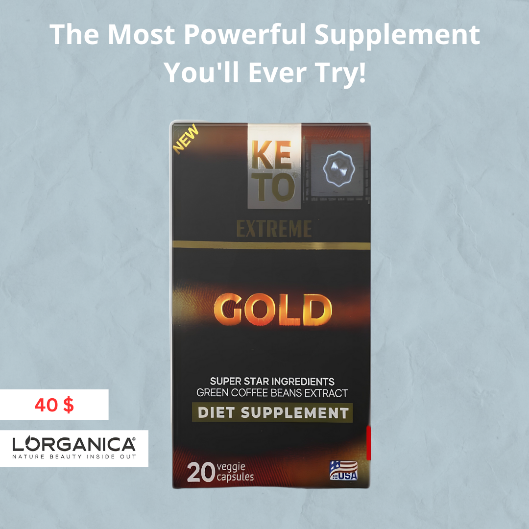 Keto Gold Extreme - Premium Capsules with Green Coffee Bean Extract