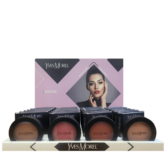 24 Pcs Blush Terra Face Makeup Counter Display