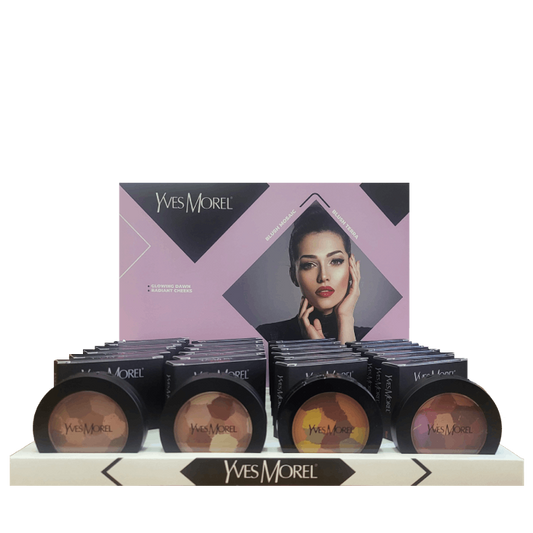 24 Pcs Blush Mosaique Counter Display