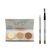 Creamy Contouring Palette + Eyebrow Pencil
