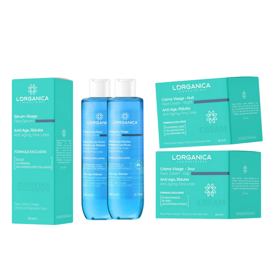 Anti-Aging Skincare Collection for Oily & Combination Skin