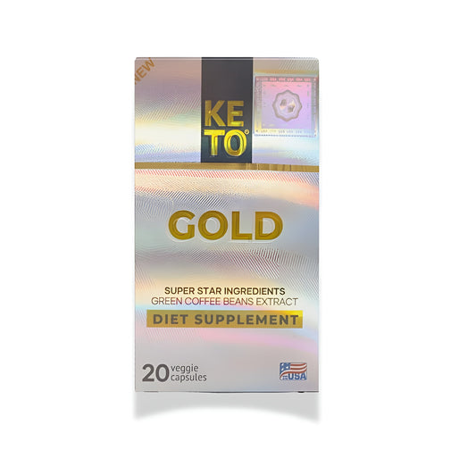 KETO GOLD Diet Supplement - Green Coffee Bean Extract