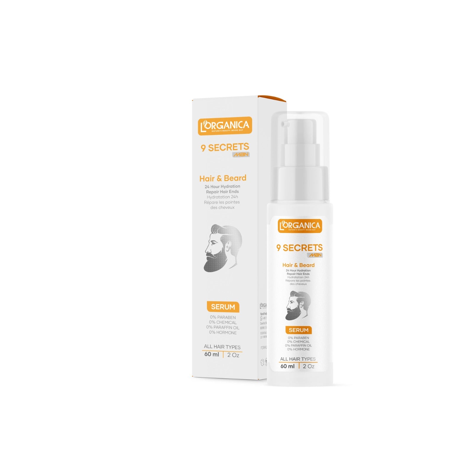 Men Hair & Beard Serum