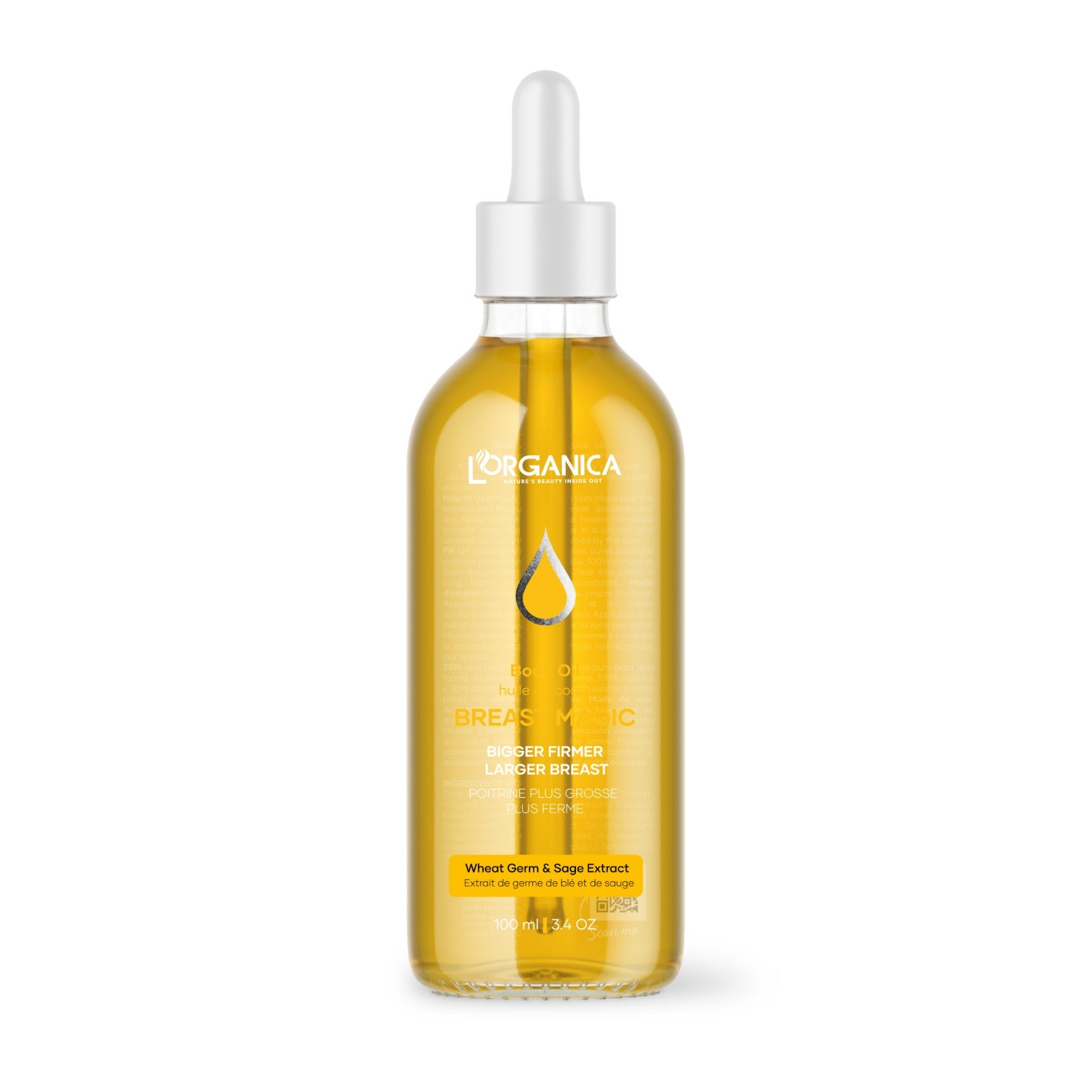 Breast Magic Serum - Natural Enhancement with Wheat Germ & Sage