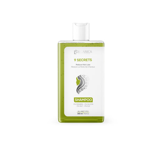 9 Secrets Shampoo - Natural Hair Loss Reduction Formula