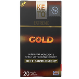 Keto Gold Extreme - Premium Capsules with Green Coffee Bean Extract
